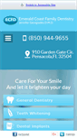 Mobile Screenshot of emeraldcoastfamilydentistry.com